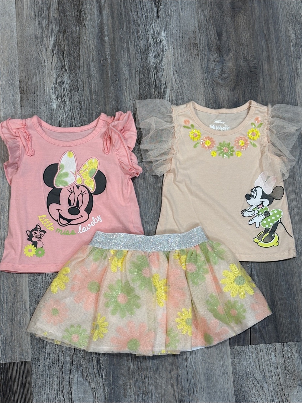 ✨ Disney Minnie Mouse 3-Piece Mix & Match Skirt Set ✨